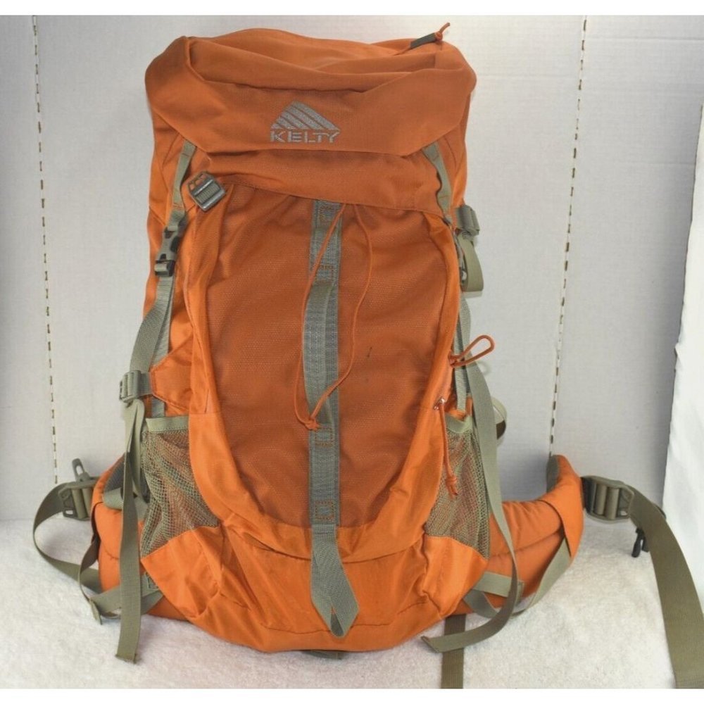 Kelty Unisex Courser 40 Backpack Hiking Orange/Gray Travelling Camping